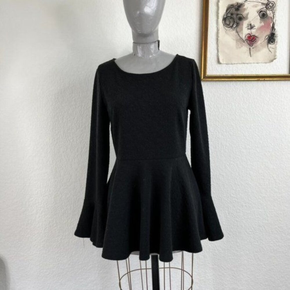 Anthropologie Sundays in Brooklyn Peplum Blouse